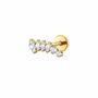 Athena Curved Helix Earring, thumbnail 3 of 5