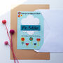 Plant A Flower Seed Paper Teacher Card, thumbnail 11 of 11