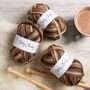 Cheeky Chunky Twist Yarn 100g Ball Natural Merino Wool, thumbnail 1 of 2