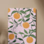 Orange Art Print, Citrus Prints, Fruit Art, thumbnail 6 of 7