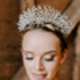 Crystal Bridal Crown, thumbnail 3 of 4