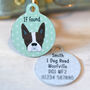 Boston Terrier Personalised Dog ID Tag, thumbnail 8 of 12