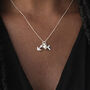 Personalised Sterling Silver Faith, Hope And Charity Charm Pendant Necklace, thumbnail 2 of 9