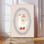 Silly Goose And Chick Nursery Art Print, thumbnail 1 of 4
