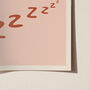 Zzz Goodnight Print, thumbnail 10 of 12