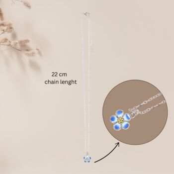 Gifts For Women Flower Necklace, 3 of 6