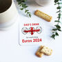 Euros 2024 Drink Ceramic Coaster, thumbnail 2 of 4