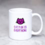 Funny Cat Mug: Catitude Is Everything, thumbnail 2 of 4