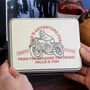Personalised Motorbike Whiskey And Hip Flask Gift Set, thumbnail 2 of 4