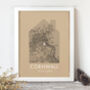 Personalised Our Home UK Map Print, thumbnail 8 of 12