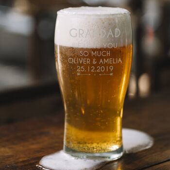 Personalised Pint Glass, 5 of 5
