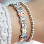 Buckle Belt Bracelet With Slide On Charms, thumbnail 2 of 8