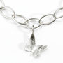 Silver Butterfly Bracelet, thumbnail 2 of 4