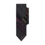 Hendrik Navy Geometric Wool Tie, thumbnail 1 of 3