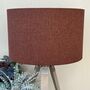 Rowan Red Tweed William Morris Willow Bough Lampshade, thumbnail 4 of 8