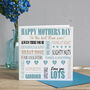 Personalised Words Mother's Day Card, thumbnail 3 of 4