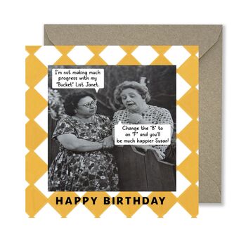 Bucket List Birthday Card, 4 of 8