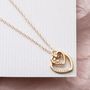 Personalised Mummy And Baby Heart Necklace, thumbnail 6 of 12