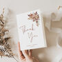 Wedding Thank You Cards Autumnal, thumbnail 2 of 6