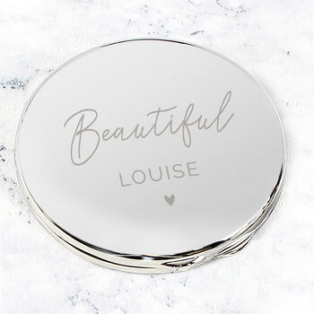 Personalised Compact Mirror, 6 of 6