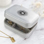 Metallic Grey Sun Jewellery Case, thumbnail 6 of 7