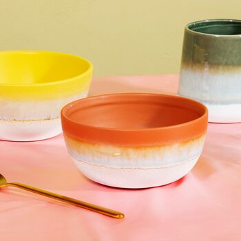 Ombre Effect Glazed Bowls, 5 of 5