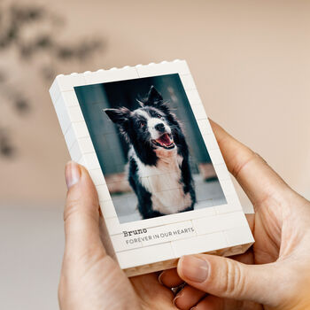 Personalised Pet Memorial Memory Block Keepsake, 4 of 9
