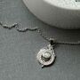 Sterling Silver Gemstone Victorian Necklace, thumbnail 7 of 12