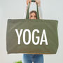 Really Big Yoga Bag Olive Green, thumbnail 1 of 5