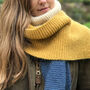 100% Wool Lizzie Scarf Knitting Kit, thumbnail 1 of 5