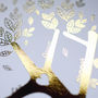 Metallic Personalised Family Tree Print For Her, thumbnail 3 of 11
