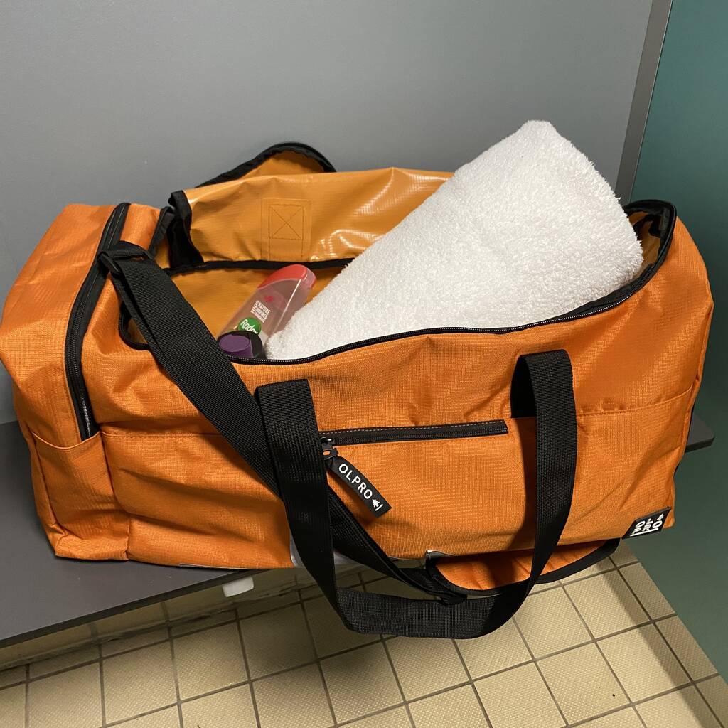 40 Litre Orange Holdall/Duffle Bag, 1 of 4