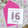 Leopard Love 16th Birthday Card, thumbnail 1 of 3