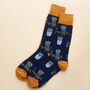 Personalised Wise Owl Socks In A Box, thumbnail 7 of 7