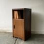 1930’s Vintage Mid Century Bedside Cabinet, thumbnail 4 of 8