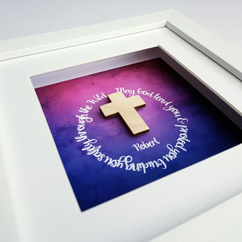 Personalised Framed Holy Communion Gift Keepsake, 6 of 8