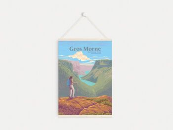 Gros Morne National Park Canada Travel Poster Art Print, 6 of 8