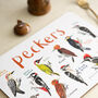 'Peckers' Playful Bird Place Mat, thumbnail 4 of 5
