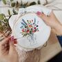 'Everlasting Flowers' Make Your Own Embroidery Kit, thumbnail 3 of 8
