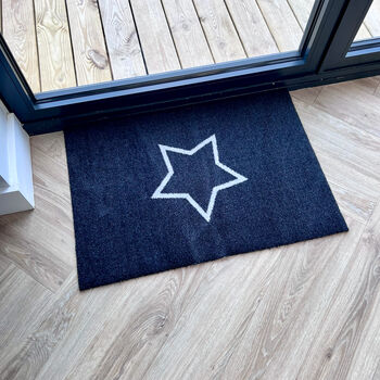 Scandi Star Doormat | Black, 7 of 7