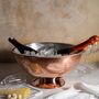 Hammered Silver Solid Copper Champagne And Ice Bowl Bucket, thumbnail 8 of 12