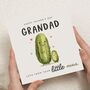 Funny Pickle Fathers Day Card For Grandad, thumbnail 1 of 7