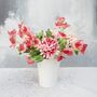 Sweet Pea And Chrysanthemum Bouquet, thumbnail 3 of 7