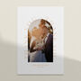 Personalised Arch Wedding Photo Thank You Postcard, thumbnail 1 of 4