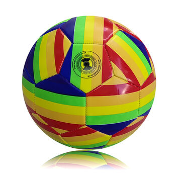 Rainbow Football Training Ball Soccer Ball, 2 of 3