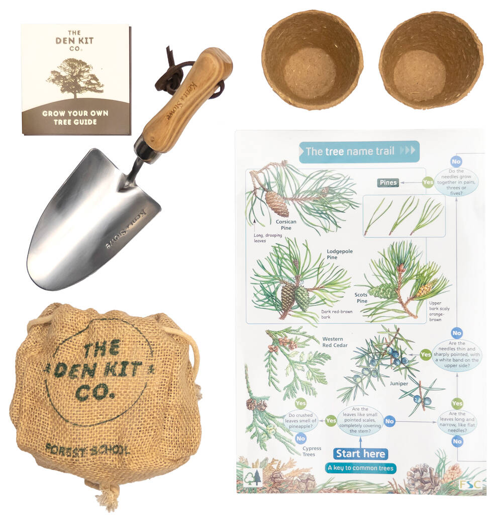 The Plant A Tree Kit By The Den Kit Company