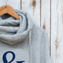 Ladies Cowl Neck Hooded Sweatshirt With Ampersand, thumbnail 3 of 3
