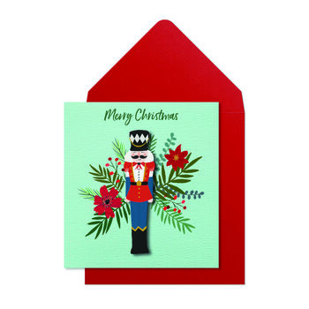 Christmas Nutcracker Pack Of 10 Cards, 3 of 3