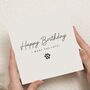 Paw Birthday Card From The Dog, thumbnail 1 of 7