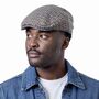 Tweed Cap Houndstooth Petrol/Rust, thumbnail 1 of 4